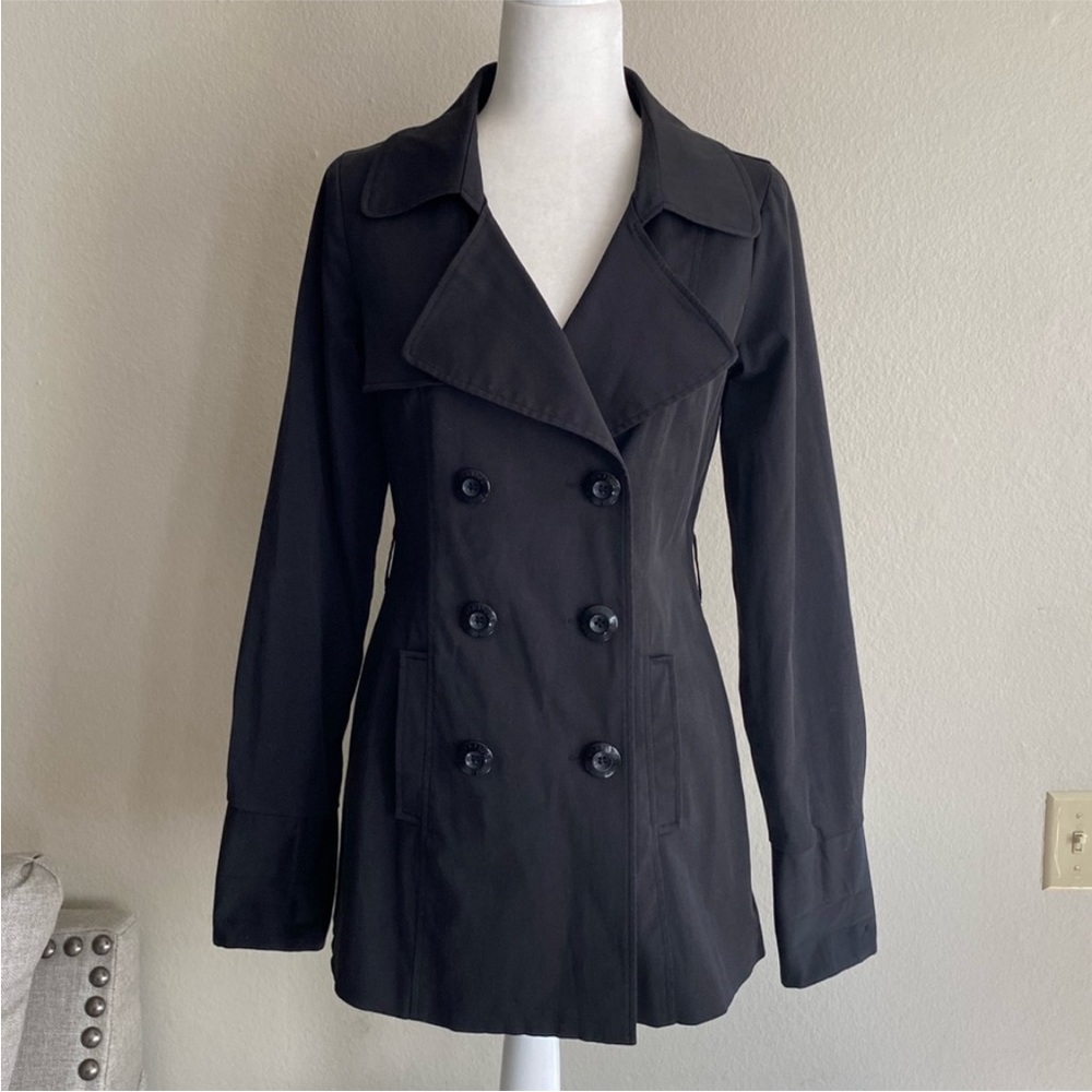 Vertigo Paris Black Women’s Trench Coat✨